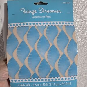 Amscan Bright Blue Fringe Decoration